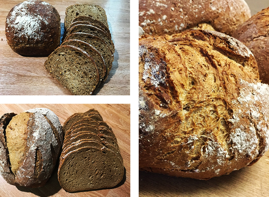 Op steen gebakken brood - Het Bakkershuis