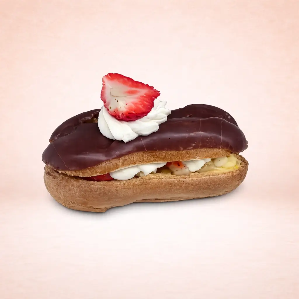 Aardbei soes Bakkerij Alken Het bakkershuis Bakker Alken