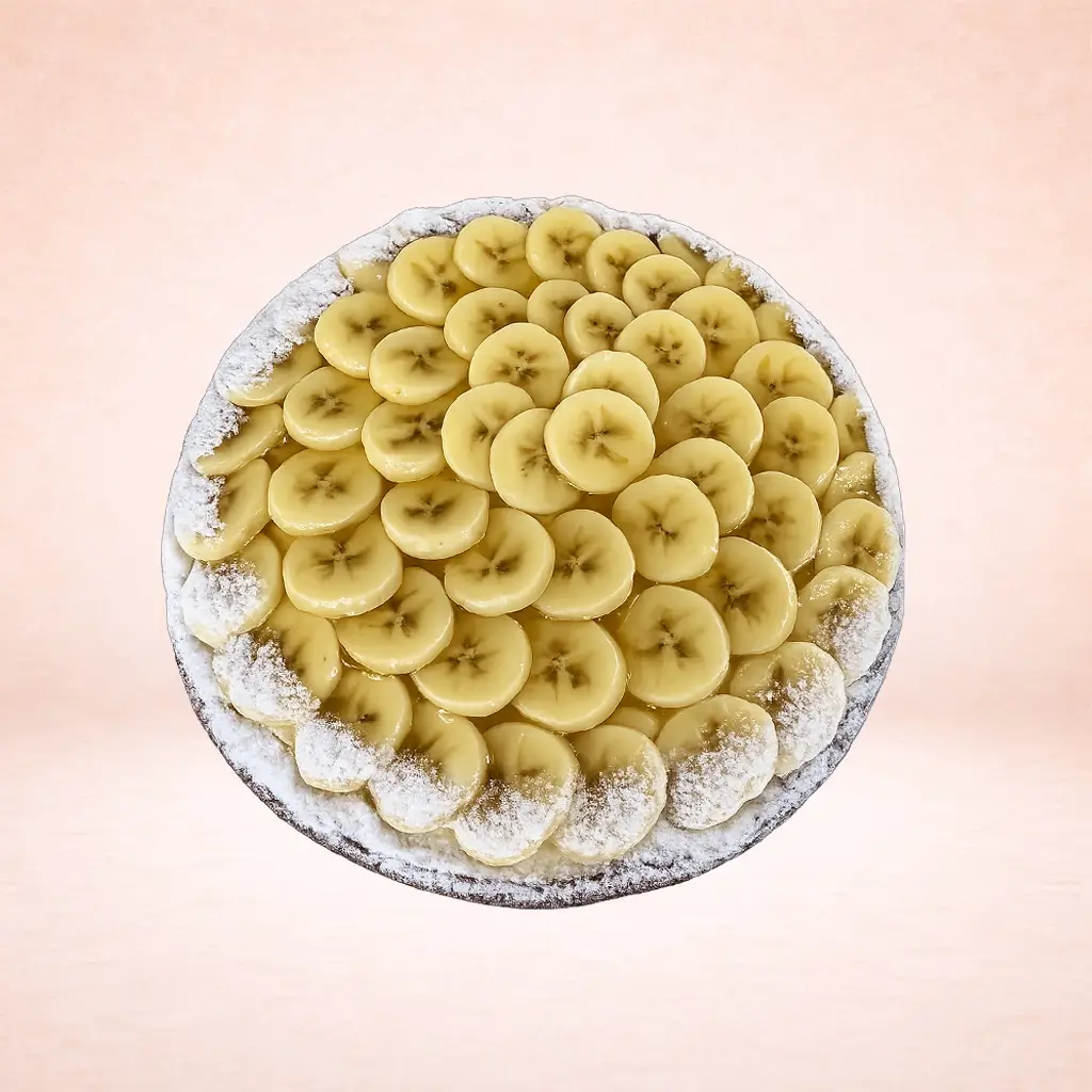Bananen taart Bakkerij Alken Het bakkershuis Bakker Alken