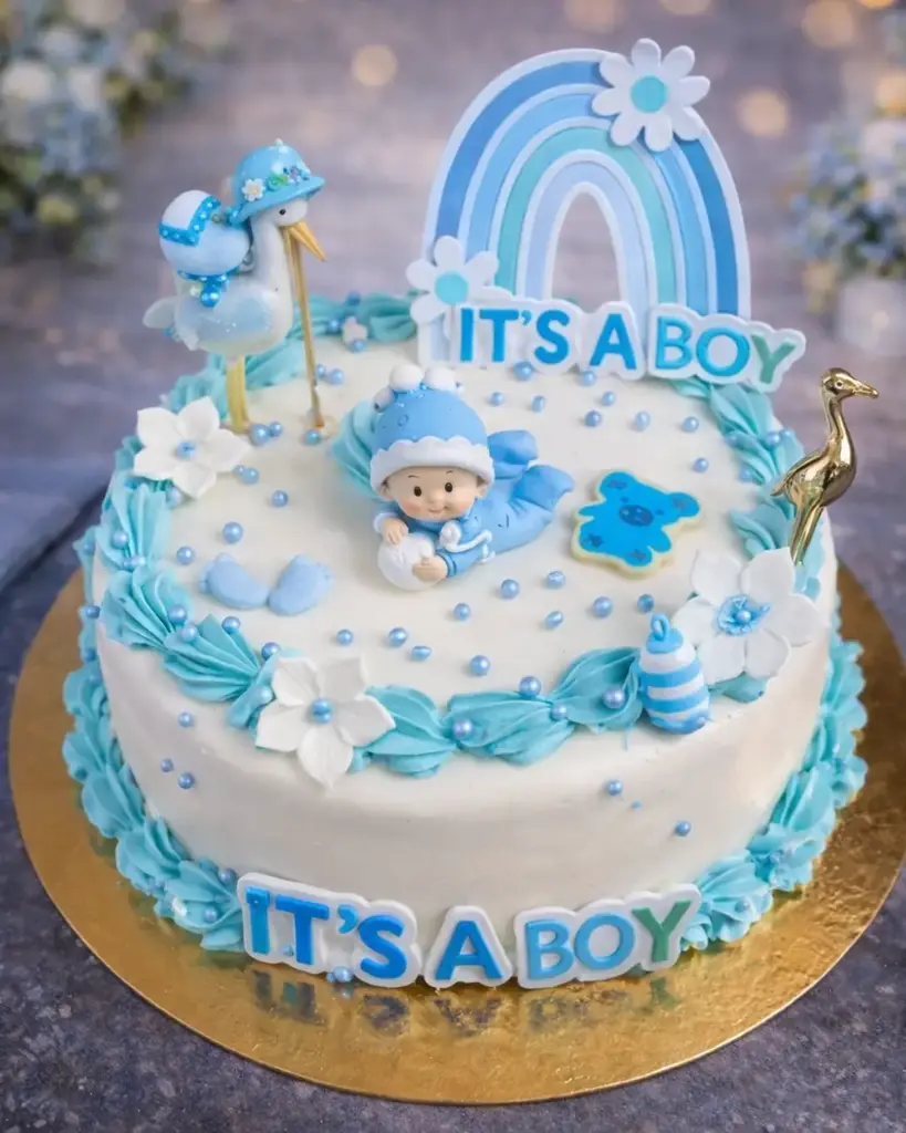 Geboortetaart Bakkerij Alken Het Bakkershuis
