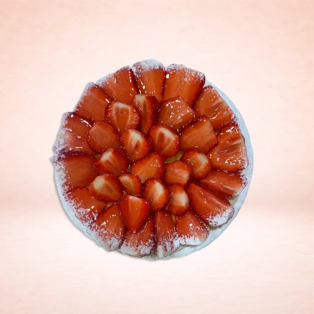 Aardbeien taart Bakkerij Alken Het bakkershuis Bakker Alken